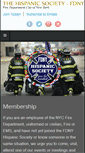 Mobile Screenshot of hispanicsocietyfdny.com